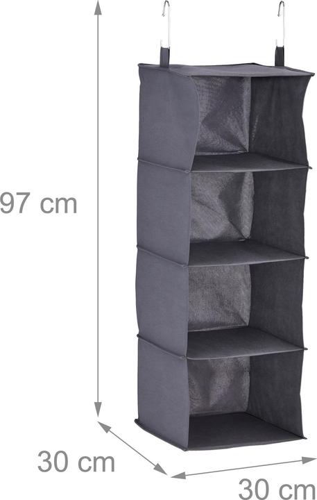 Actual product image Relaxdays Hanging shelf Wardrobe