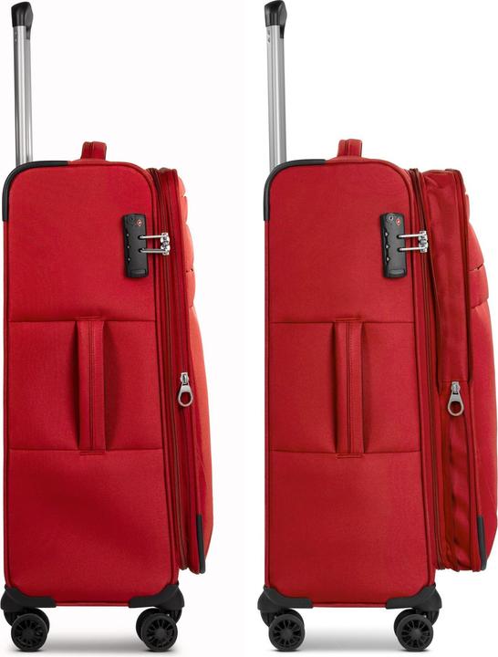 Immagine prodotto Worldpack Carrello Chicago a 4 ruote M 67 cm con piega ad espansione (65 l, M (50 - 90l))