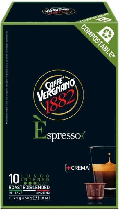 Immagine prodotto Caffè Vergnano Espresso Lungo (10 x Porta.)