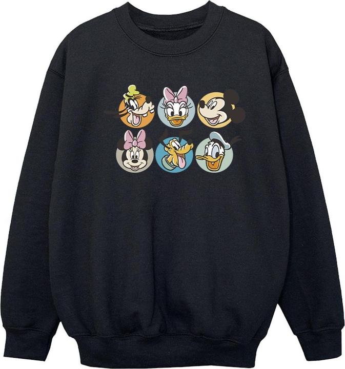 Disney Mickey Mouse And Friends Faces Sweatshirt Mädchen