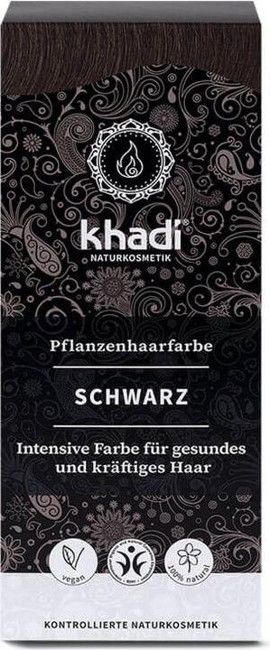 Image du produit Khadi Couleur des cheveux végétaux (Noir)