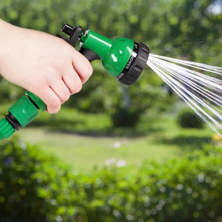 Actual product image Relaxdays Garden Hose with Spray Gun (0.19 m, 11 mm)