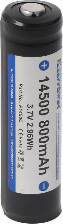 Immagine prodotto Keeppower Batteria 14500 (1 pz., 14500, 800 mAh)