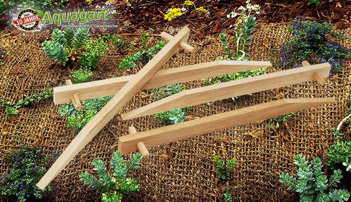 Produktbild Aquagart 60 Erdanker aus Buchenholz I Holz Bodenanker Holzpock Befestigungsanker