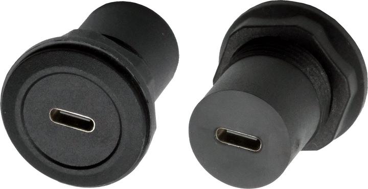 Produktbild Exsys Einbau-Adapter USB-C BU-BU (USB Typ-C)