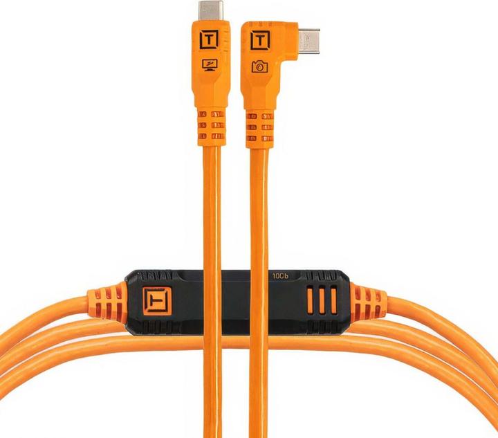 Tether Tools TetherPro USB-C Optima 10G rechts orange 4,6m (4.60 m, USB 3.2 Gen 2)