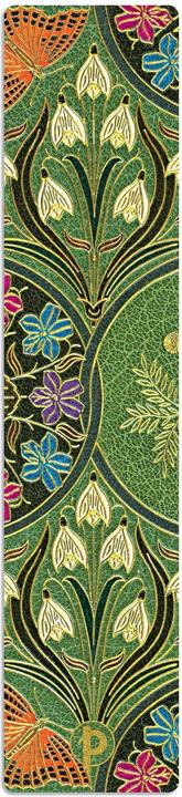 Produktbild Paperblanks Buchzeichen Blühende Poesie Grün