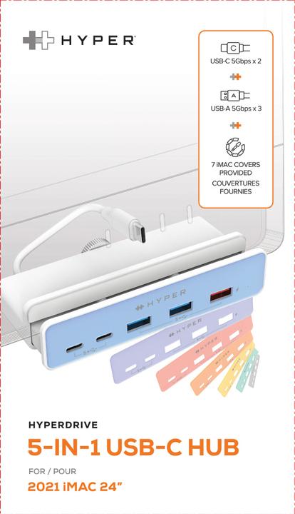 Produktbild Hyper 5-in-1 (USB-C, 5 Ports)