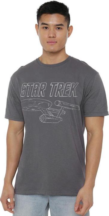 Actual product image Mens The Original Series Enterprise T-Shirt (4XL)