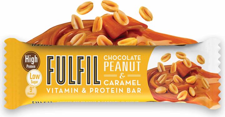 Actual product image Fulfil Nutrition Peanut & Caramel (Peanut chocolate, 1 pcs., 55 g)