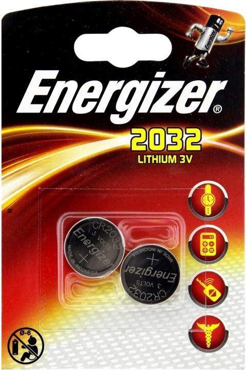 Actual product image Energizer CR2032 Lithium (2 pcs., CR2032, 235 mAh)