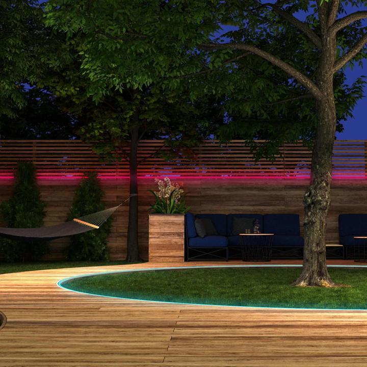 Image du produit Müller Licht Outdoor LED-Strip white + color 36W 1200 lm 1800- 6500 K + RGB warm- daylic (Blanc chaud, 500 cm, Extérieur)