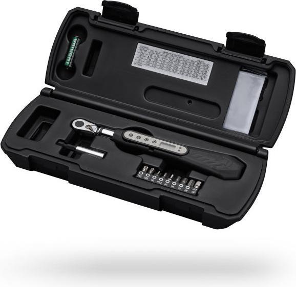 Immagine prodotto PRO Chiave Dinamometrica A Squadra Digitale 1-20 Nm, Incl. 9 Punte, Cricchetto (1 Nm, 25 Nm)
