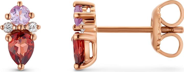 Actual product image Christ Ohrstecker (375 rose gold)