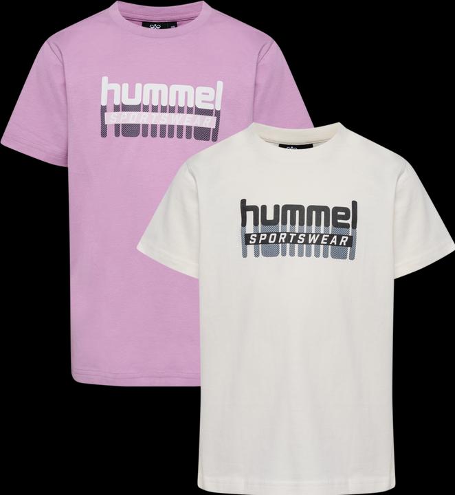Actual product image hummel hmlTUKAS T-SHIRT S/S 2-PACK (128)