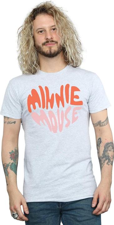 Image du produit Disney - T-shirt MINNIE MOUSE HEART SHAPED - Homme (XXL)
