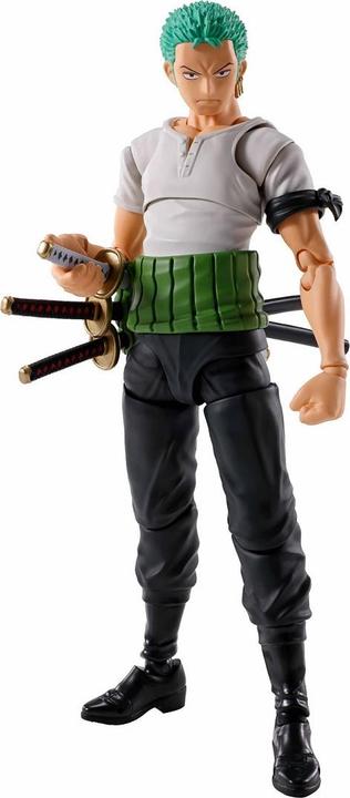 Actual product image Bandai One Piece S.H.Figuarts Roronoa Zoro Romance Dawn Version