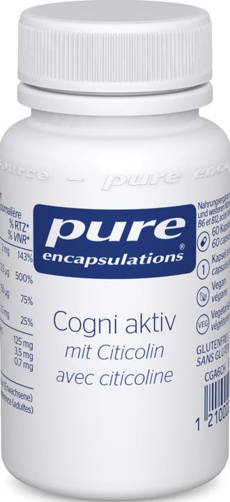 Produktbild Pure encapsulations Cogni Aktiv (60 Stück, Kapseln, 16 g)