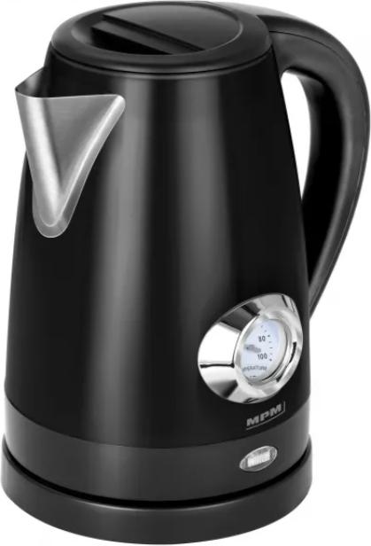 Actual product image MPM Battery Water Kettle MCZ-108/C black 1 7 L (1.70 l)