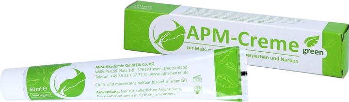 Immagine prodotto Crema verde per massaggiare le parti del corpo più grandi e le cicatrici, 60 ml di crema (Crema corpo, 60 ml)