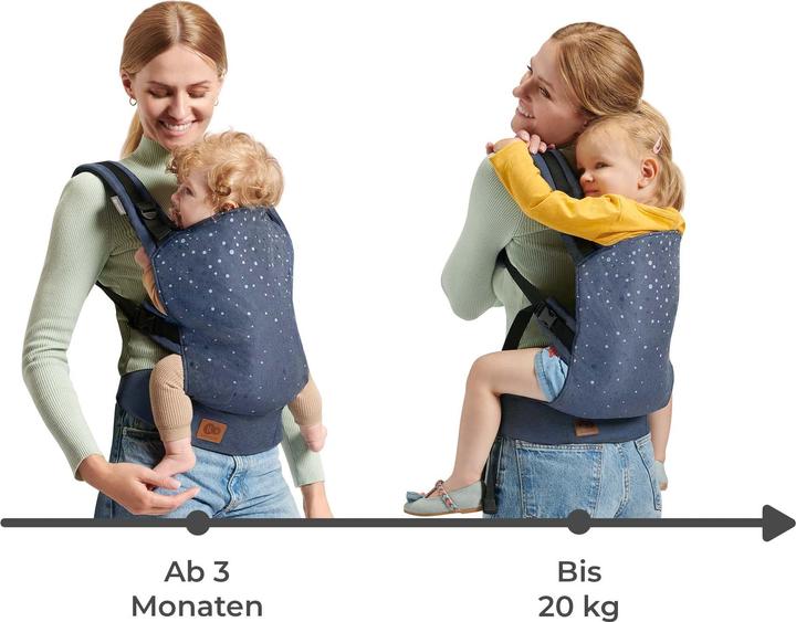Actual product image KinderKraft Nino Confetti Denim
