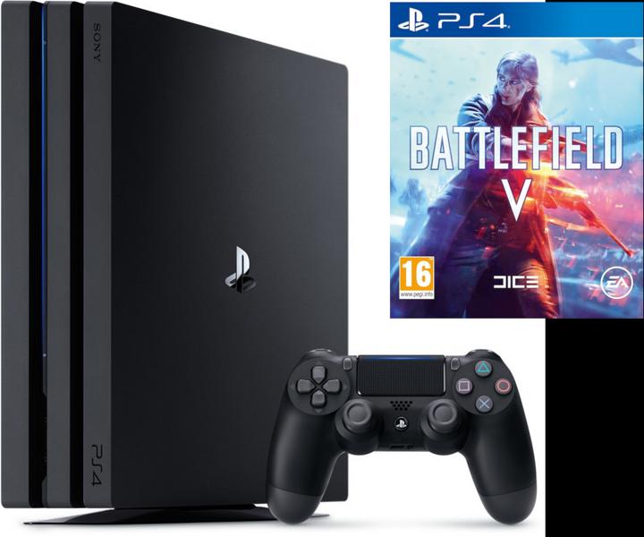 Produktbild Sony Playstation 4 + Battlefield V