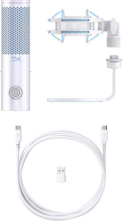 Actual product image HP HyperX QuadCast 2 - USB Microphone (Grey)