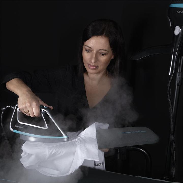 Actual product image Cecotec Centrale vapeur professionnelle compatible Total Iron 10100 Pro (Noir/Bleu) (2200 W)
