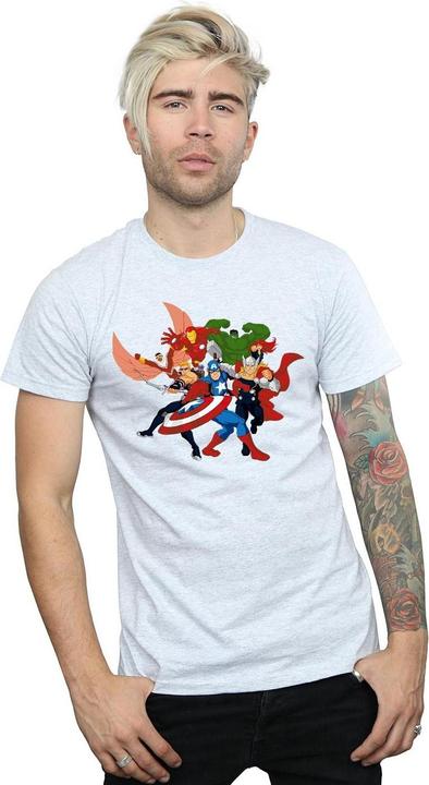 Produktbild Avengers Assemble Comic Team TShirt (L)