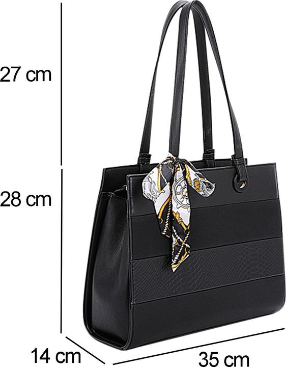 Actual product image Gallantry R-1624-BLACK Handtasche