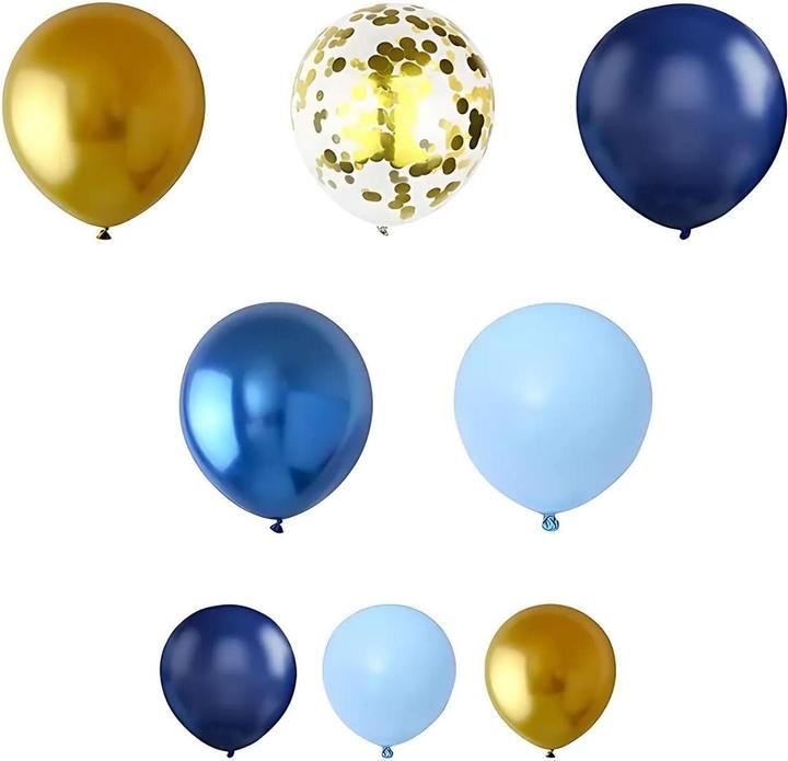 Hermex Set of 130 balloons Balloon arch Balloon garland Party balloons Birthday balloons (130 x)