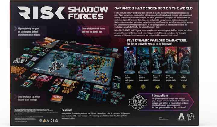 Produktbild Hasbro Gaming Avalon Hill - Risk Shadow Forces (ENG) (F4192UU6) (Englisch)