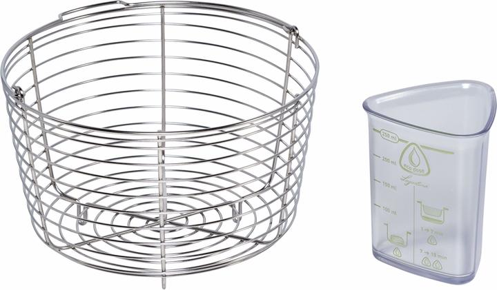 Productafbeelding Lagostina Snelkookpan Novia, 22 cm, 7 L (22 cm, Snelkookpan, Roestvrij staal)