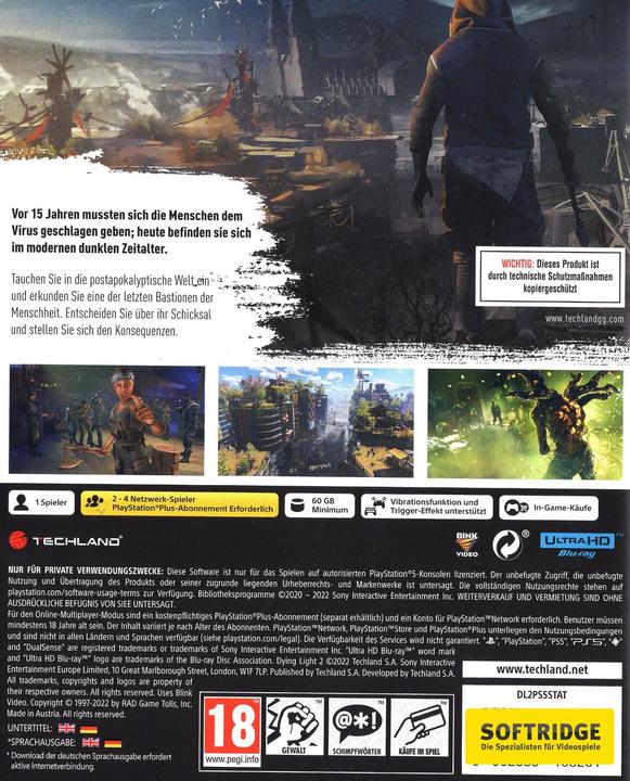 Produktbild Techland Dying Light 2 Stay Human (PS5, DE, FR)