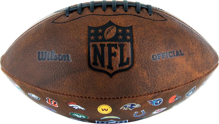 Actual product image Wilson NFL Junior Throwback 32 Team Logo