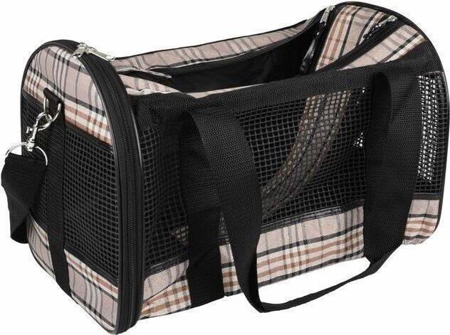 Actual product image Flamingo TRANSPORT BAG MAYFAIR S 40X26X26CM (S, Dog overalls)