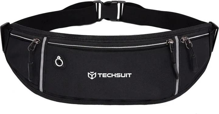 Produktbild Techsuit - Waist Bag (CWB3) - with Belt for Recreational Activity, Fitness - Black