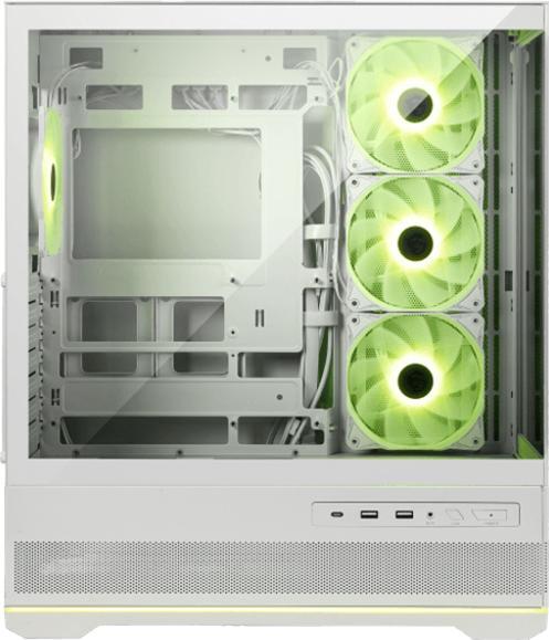 Actual product image MSI GEH Midi MAG PANO 110R PZ WHITE (mATX, ATX, Mini-ATX)