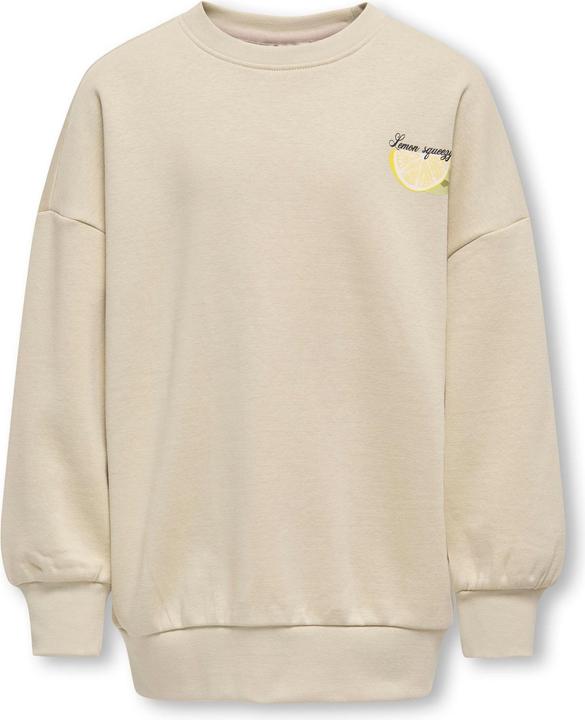 Produktbild Only Locker geschnitten Rundhals Junior Tief angesetzte Schulter Sweatshirt Sweatshirt (158)