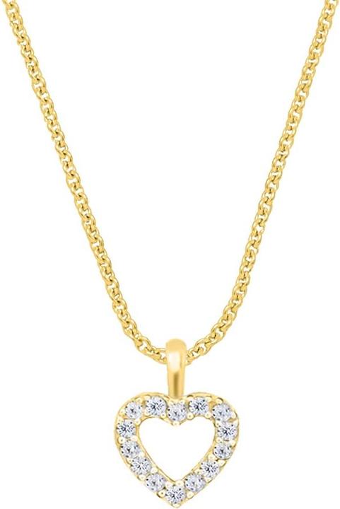 Immagine prodotto Candy Collana Issa, argento 925, placcata oro (Argento 925, Placcato oro 18k, 42 - 45 cm)