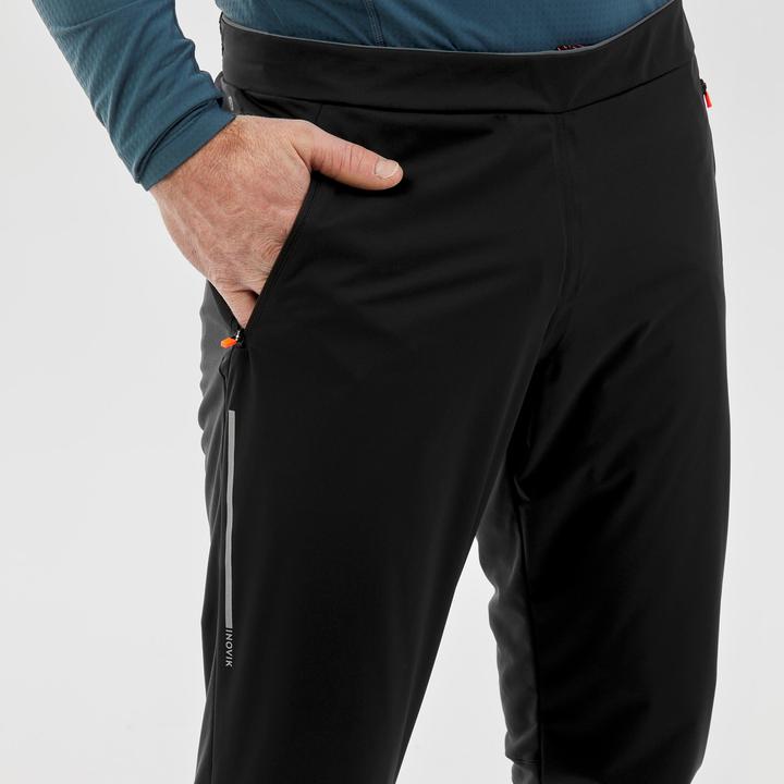 Immagine prodotto Inovik Pantaloni da sci di fondo per uomo - 500 nero (W30/L33)