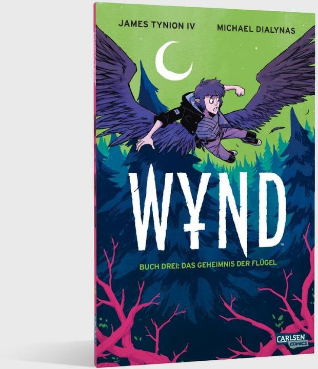 Actual product image WYND 3: Das Geheimnis der Flügel (German, Michael Dialynas, James Tynion IV, 2024)