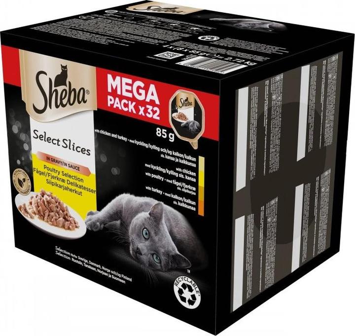 Sheba Selection In Sauce Mp (Senior, 32 Stk., 2720 g)