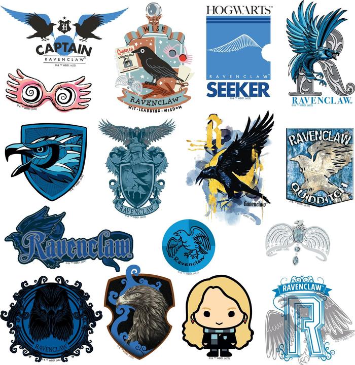 Produktbild Ravenclaw Aufkleber Deluxe 50erPack Vinyl