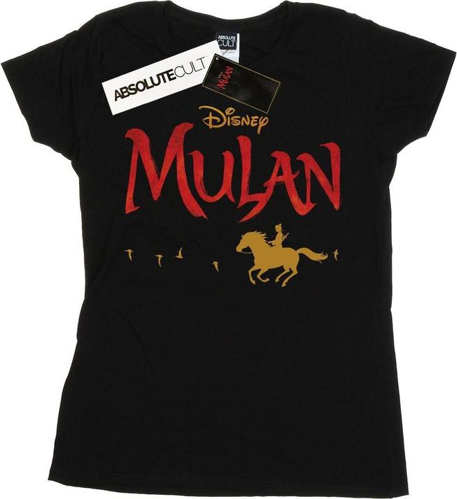 Immagine prodotto Disney Mulan Movie Logo Maglietta Donna (M)