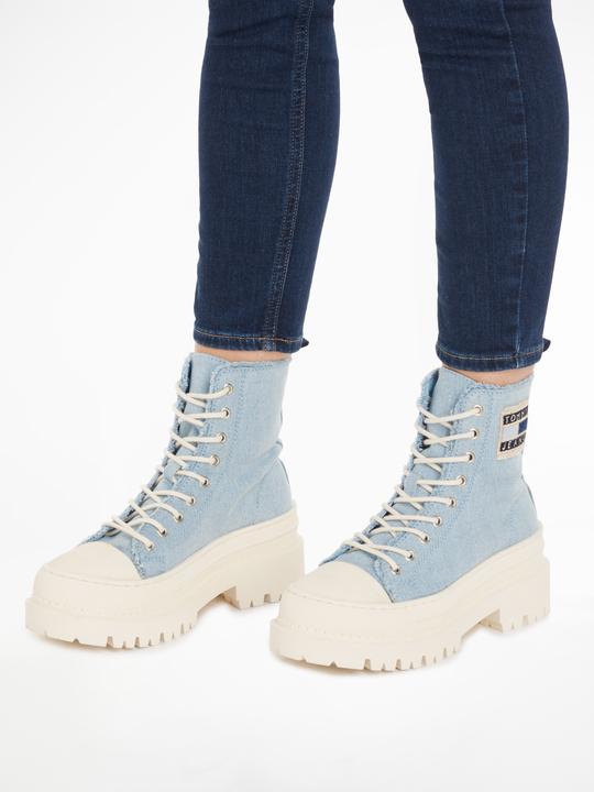 Produktbild Tommy Hilfiger Damenschuhe TJW Foxing Denim Boot Jeans (36)