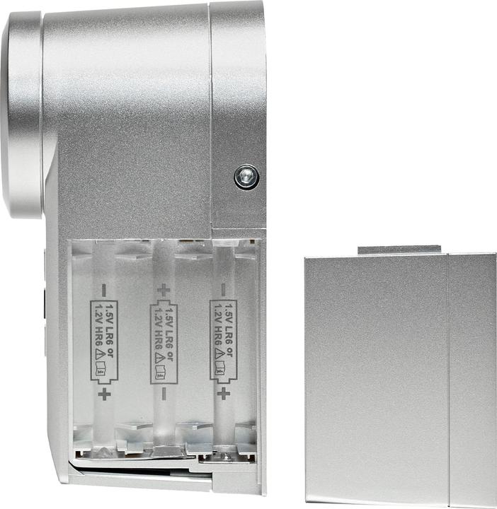 Actual product image Homematic IP Smart Home door lock actuator (HmIP-DLD-S) (silver) (Key, Smartphone)