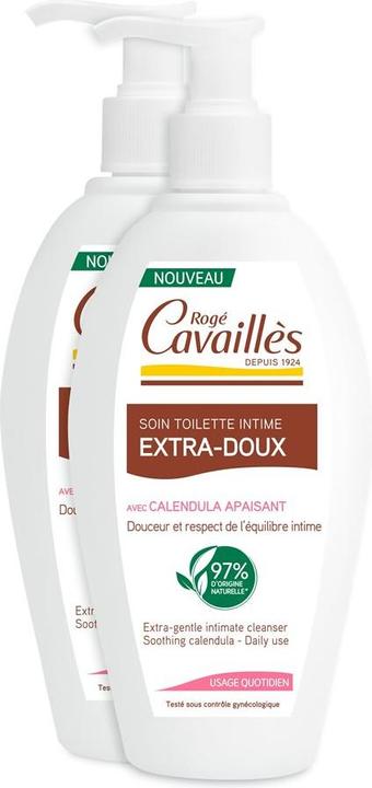 Actual product image Roge Cavailles Gel Intimate Extra Gentle Gel (250 ml, Intimate washing lotion)
