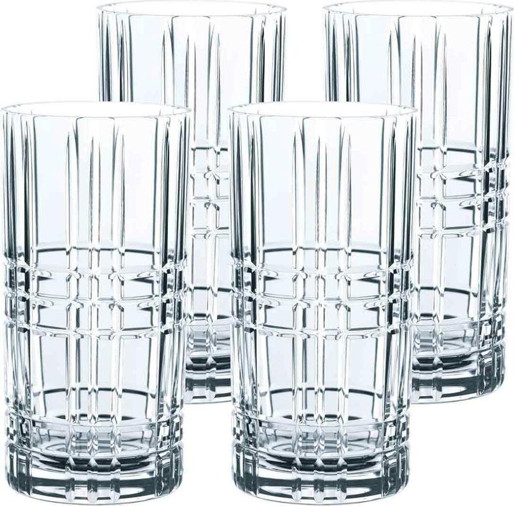Actual product image Nachtmann square (4.45 dl, 4 x, Long drink glasses)