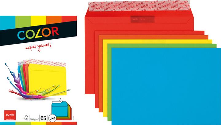 Actual product image Elco Couvert Color, without window (C5, 25 x)